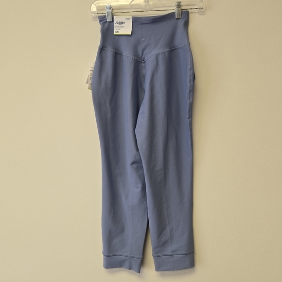 Old Navy Active Powersoft high rise crop jogger pants blue XS - Picture 4 of 11